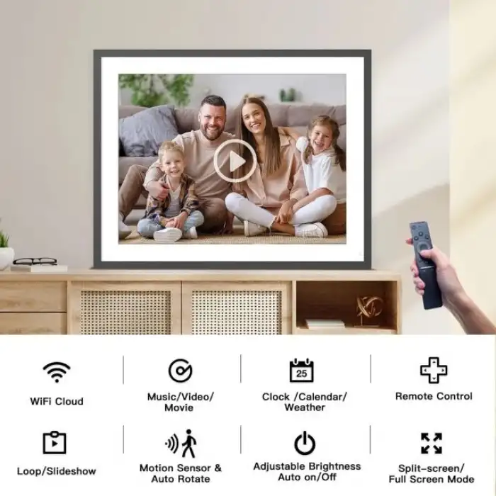 PWOSUN Dijital Resim Çerçevesi 32 GB