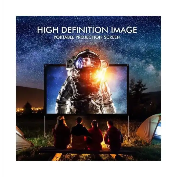 Pyle Outdoor 120 Taşınabilir Projektör Perdesi