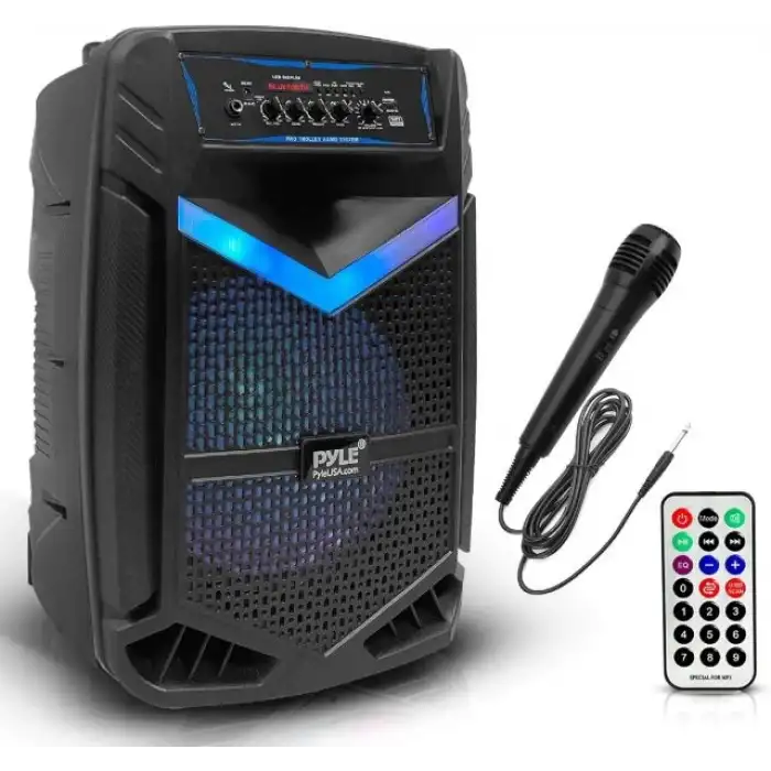 Pyle Taşınabilir Bluetooth PA Hoparlör Sistemi - 600W