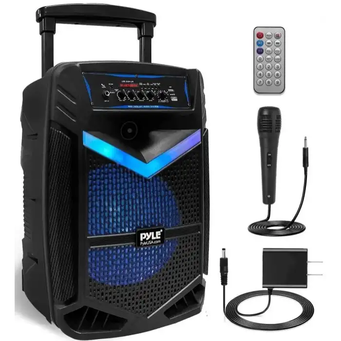 Pyle Taşınabilir Bluetooth PA Hoparlör Sistemi - 600W