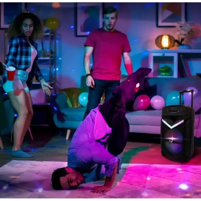 Pyle Taşınabilir Bluetooth PA Hoparlör Sistemi - 600W