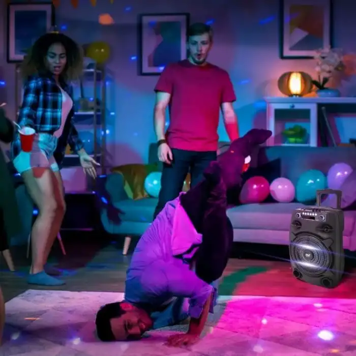 Pyle Taşınabilir Bluetooth PA Hoparlör Sistemi PPHP127B