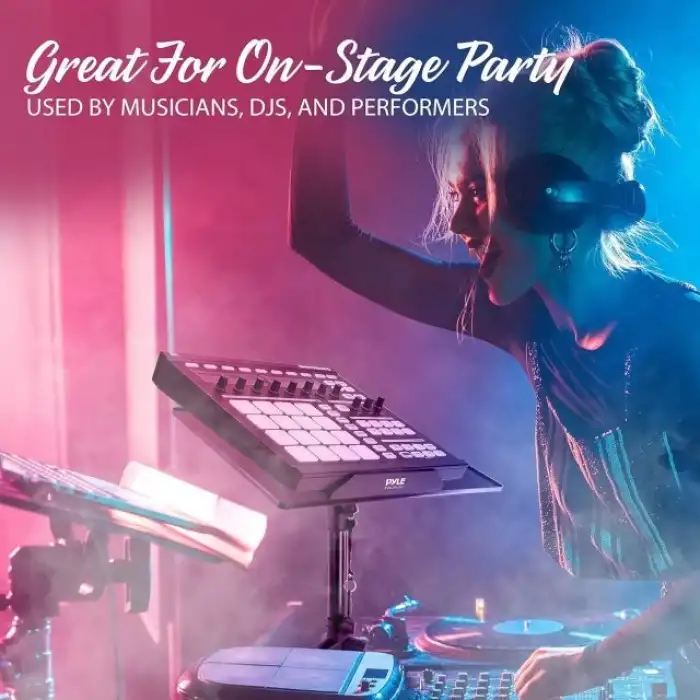 Pyle Yüksekliği ve Açısı Ayarlanabilir Evrensel Projektör Standı