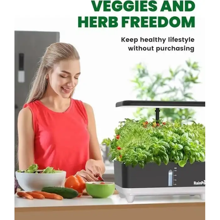 Rainpoint Hidroponik Yetiştirme Sistemi 5L - 13 Baklalı, Bahçe Sistemi