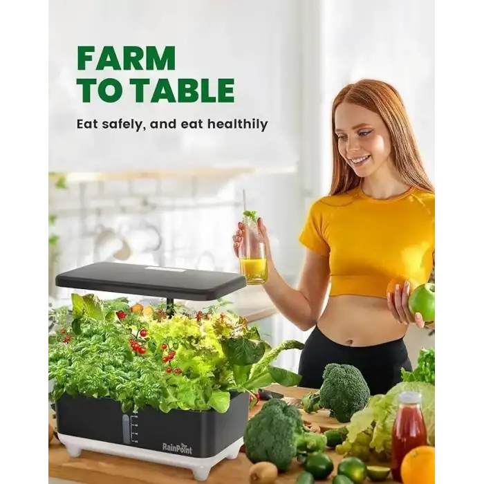 Rainpoint Hidroponik Yetiştirme Sistemi 5L - 13 Baklalı, Bahçe Sistemi