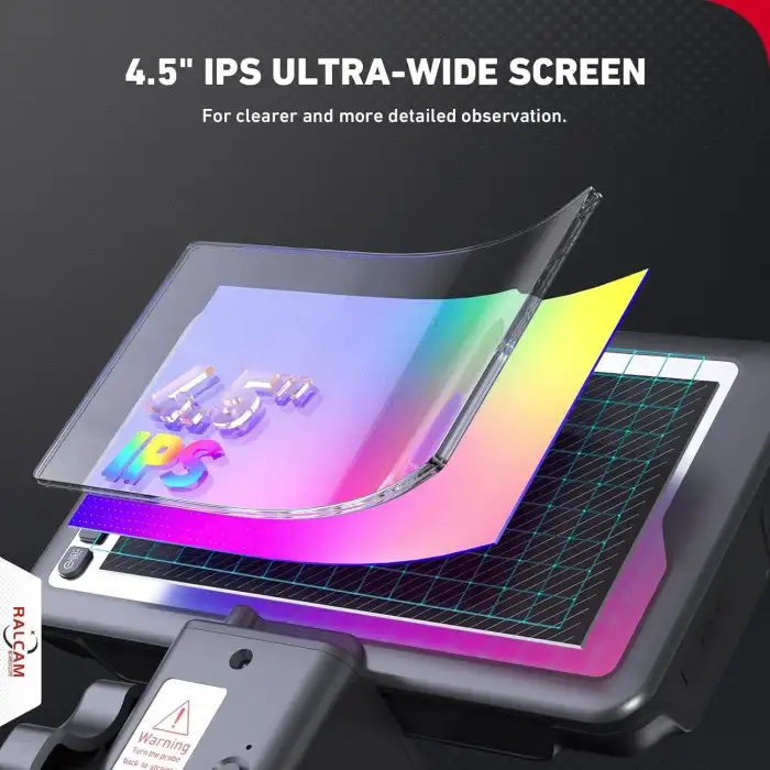 Ralcam 2 Yönlü 180 Derece Eklemli Endoskop Kamerası 8.5mm - 2m Kablo