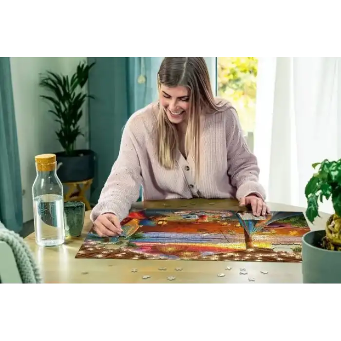 Ravensburger Cosy Cabana 500 PC Yapboz Büyük Format - 16795