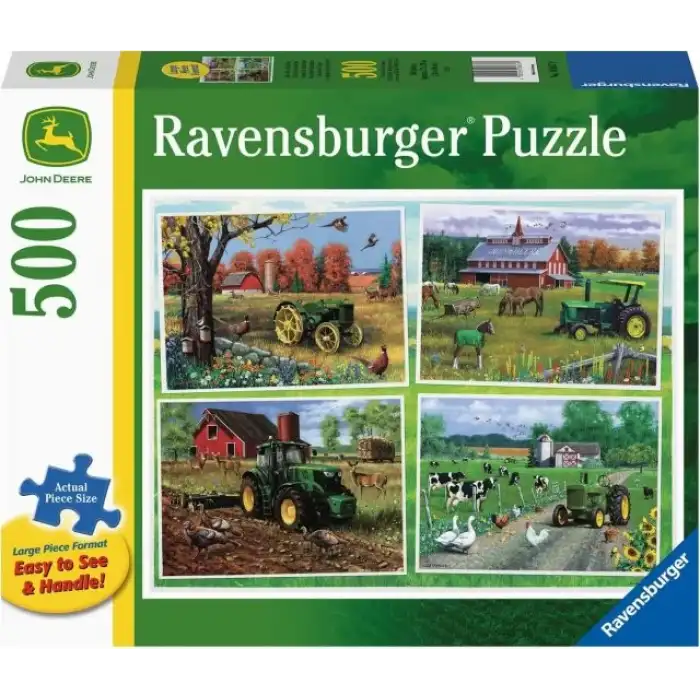 Ravensburger John Deere 500 Parça Büyük Yapboz - 16837