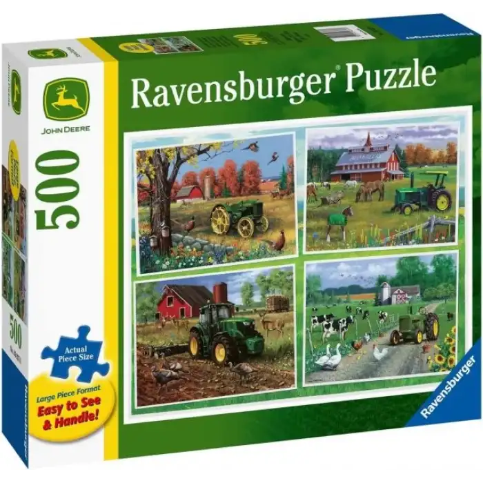 Ravensburger John Deere 500 Parça Büyük Yapboz - 16837