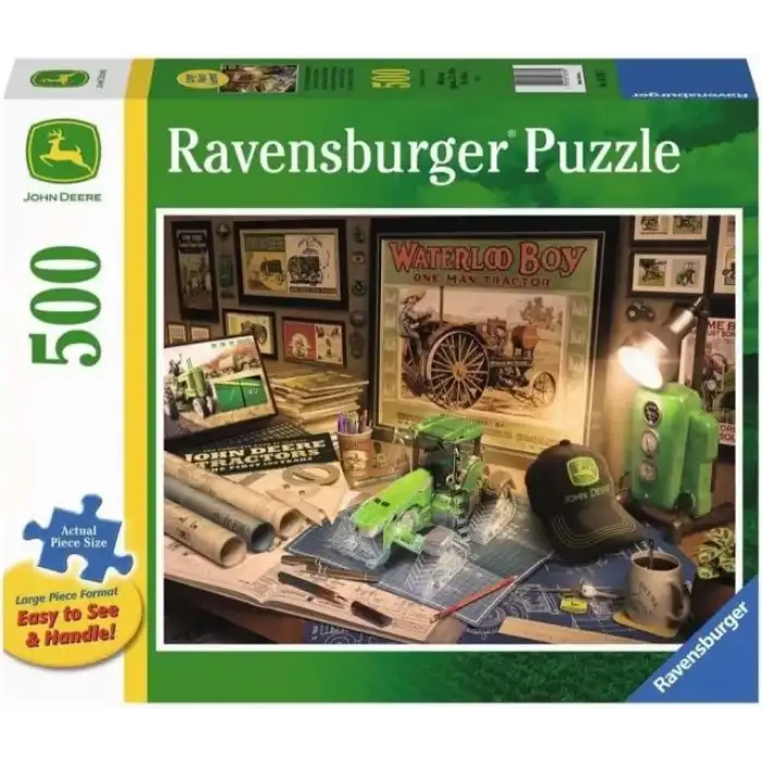 Ravensburger John Deere 500 Parça Büyük Yapboz - 16837