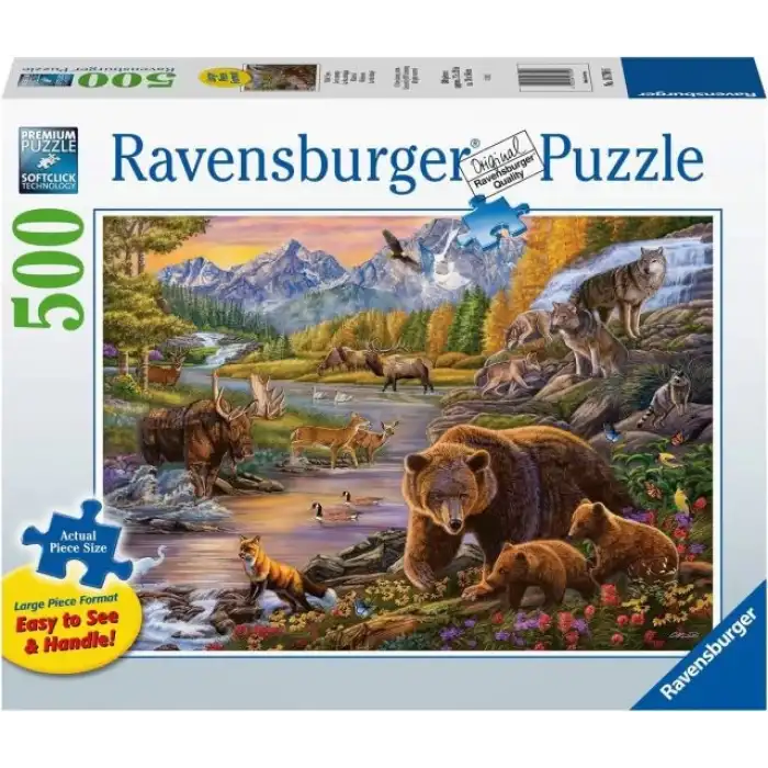 Ravensburger Wilderness 500 Parça Büyük Yapboz - 16790