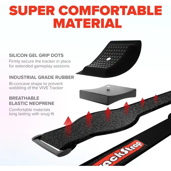 Rebuff Reality Trackstraps - Vive Ultimate Tracker, Vive Tracker İçin Aksesuardır