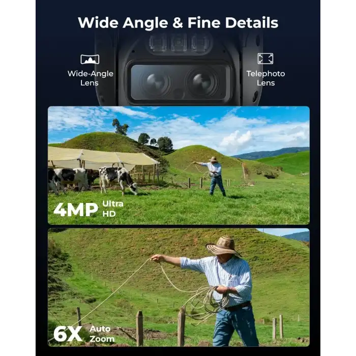 REOLINK 4G Hücresel Güvenlik Kamerası Dış Mekan, WiFi Gerekmez