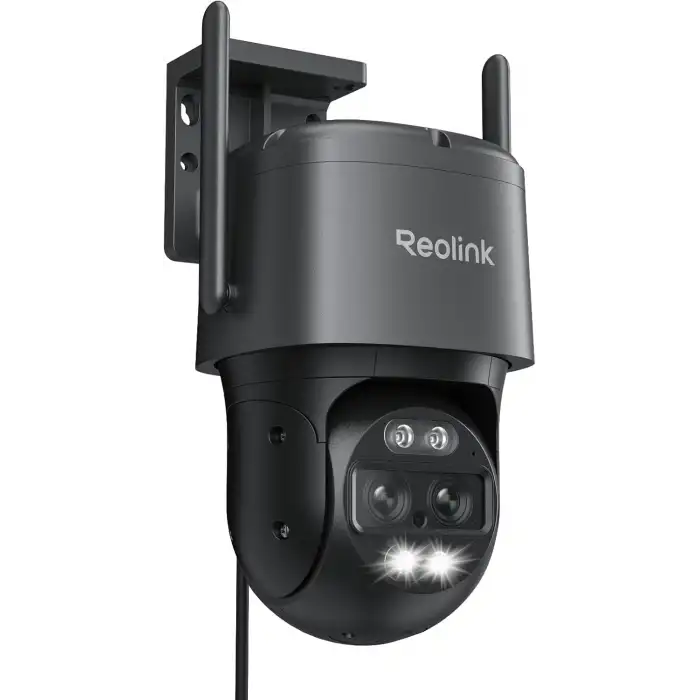 REOLINK 4K Kablolu WiFi Dış Mekan Kamerası, 8MP Çift Lensli 360 PTZ Kamera