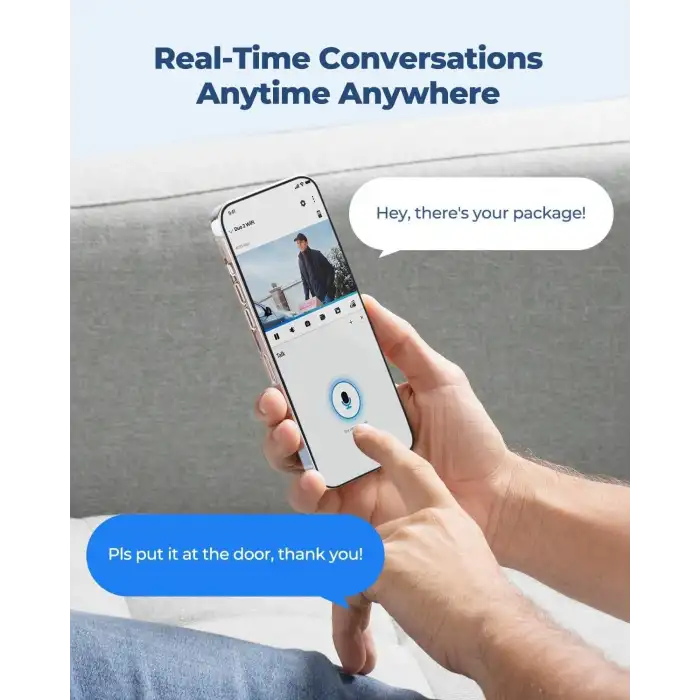 REOLINK 4K WiFi Güvenlik Kamerası - Ultra Geniş Açılı