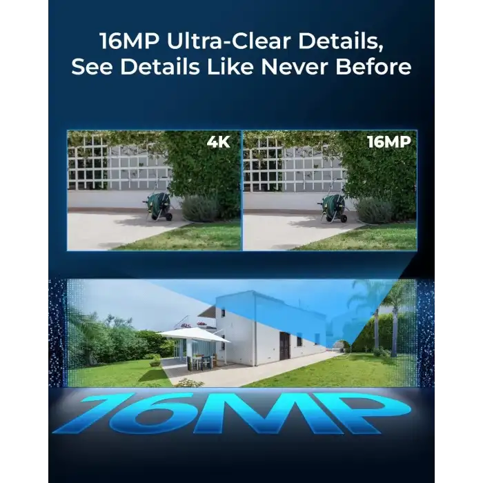 Reolink Duo 3 PoE 16MP UHD Çift Lensli PoE Güvenlik Kamerası