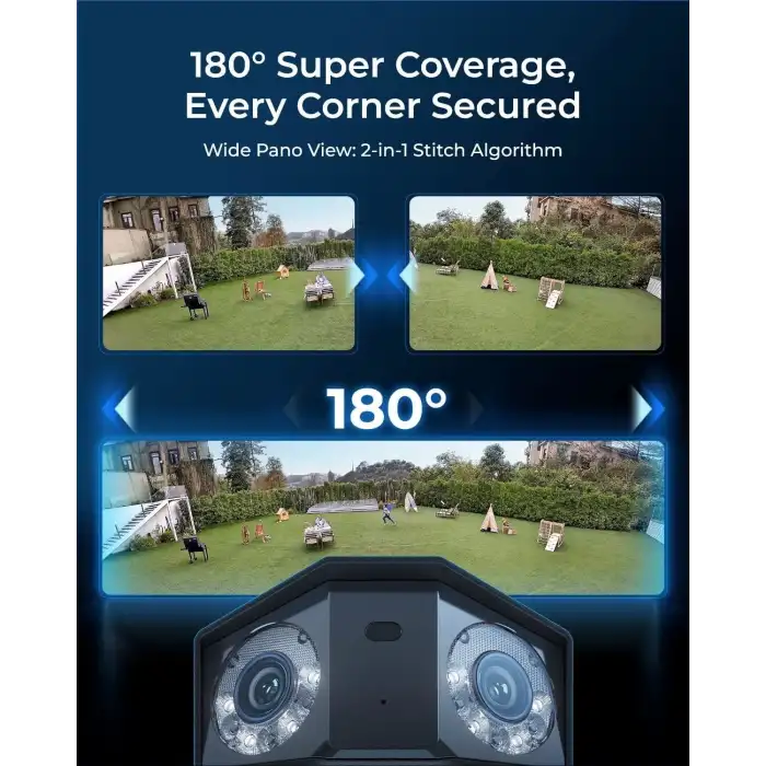 Reolink Duo 3 PoE 16MP UHD Çift Lensli PoE Güvenlik Kamerası