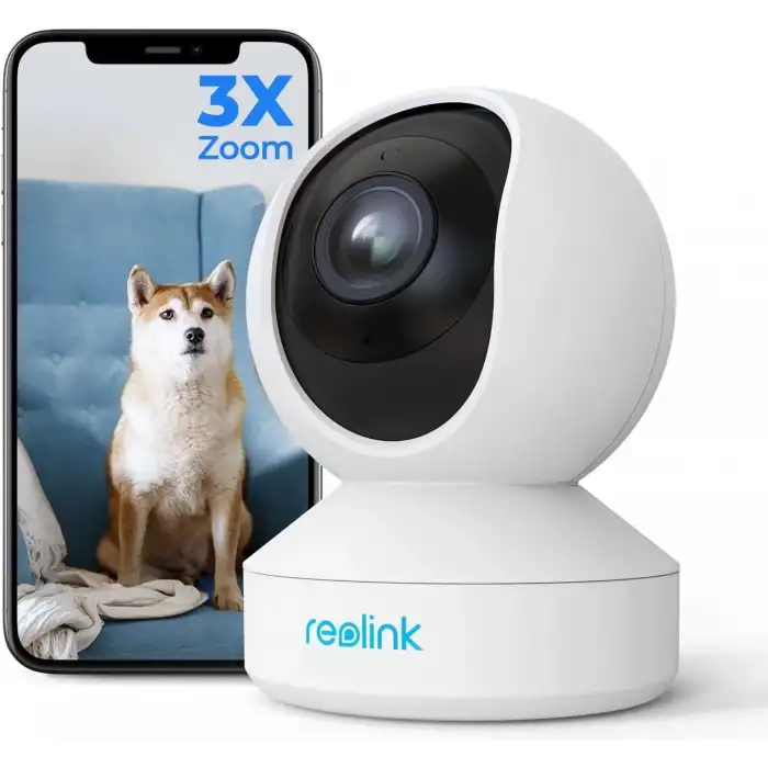 Reolink İç Mekan Güvenlik Kamerası, 5MP Süper HD Takılabilir WiFi Kamera