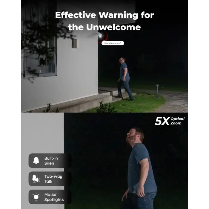 Reolink RLC-811A PoE IP Güvenlik Kamerası 4K - 123 Derece FoV