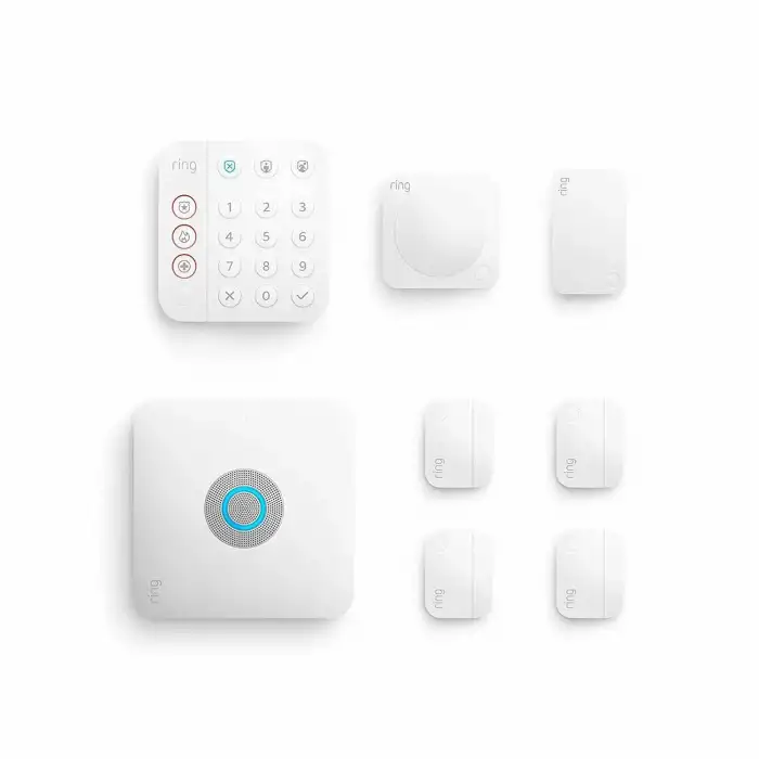 Ring Alarm Pro 8 Parçalı Kit - Dahili Eero Wi-Fi 6 Yönlendirici