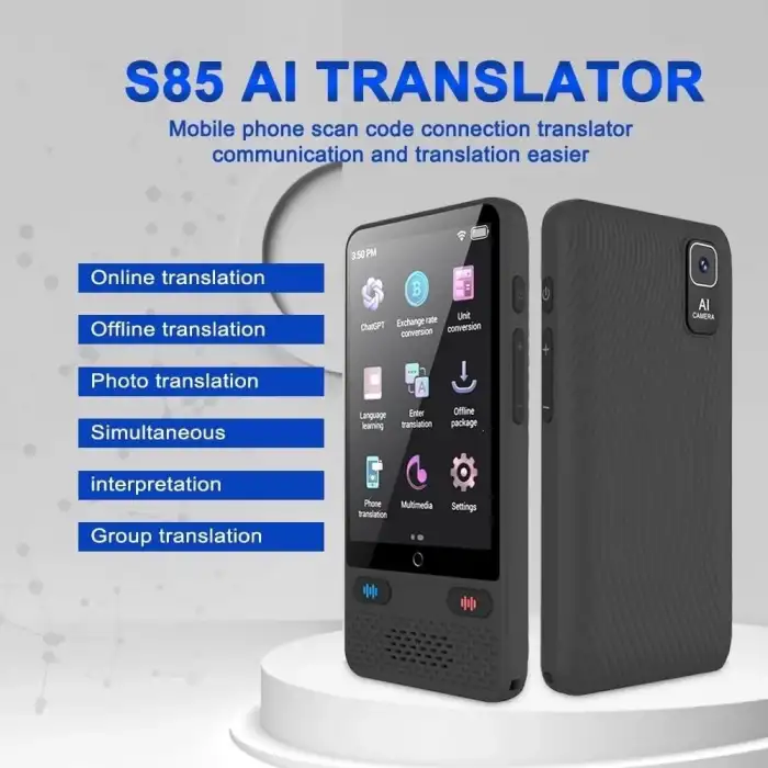 Rodxegu Çift Yönlü Dil Tercümanı - 138 Dil Çevrimiçi/Çevrimdışı/Yapay Zeka/Ses