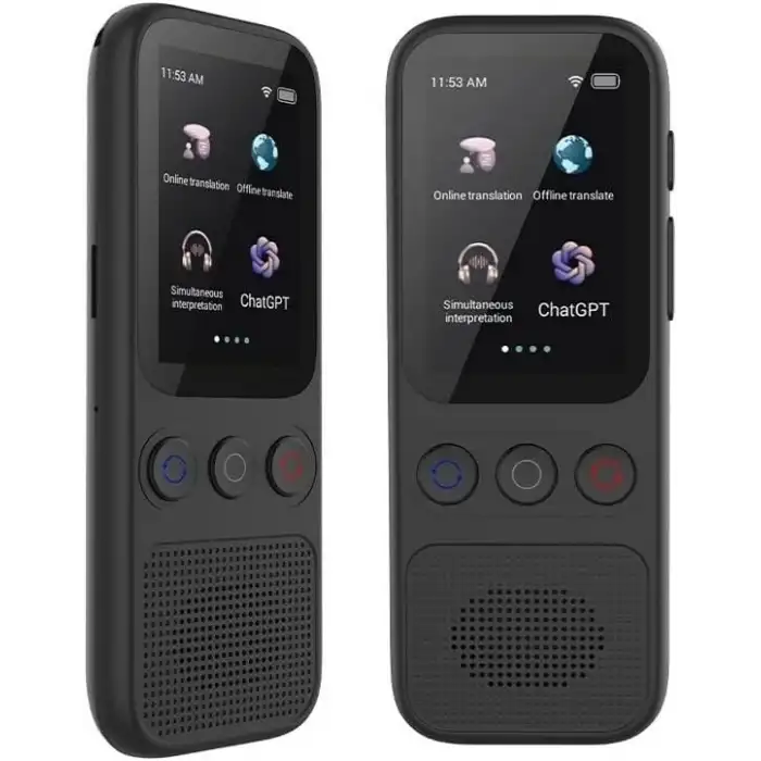 Rodxegu Taşınabilir İki Yönlü Gerçek Zamanlı Dil Tercüman - 138 Dil Destekler