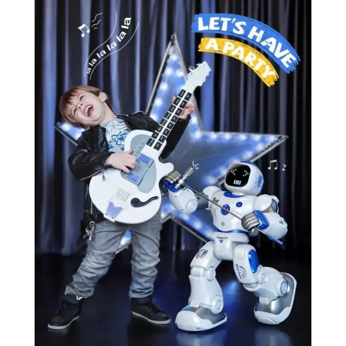 Ruko 1088 Çocuklara Yönelik Akıllı Robot - Mavi