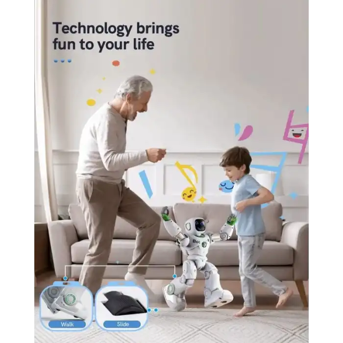 Ruko 1088 Çocuklara Yönelik Akıllı Robot - Yeşil