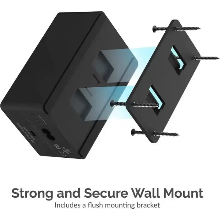 SABRENT 100 Watt Çoklu Bağlantı Noktalı USB Hızlı Şarj Cihazı (AX-ADPD)