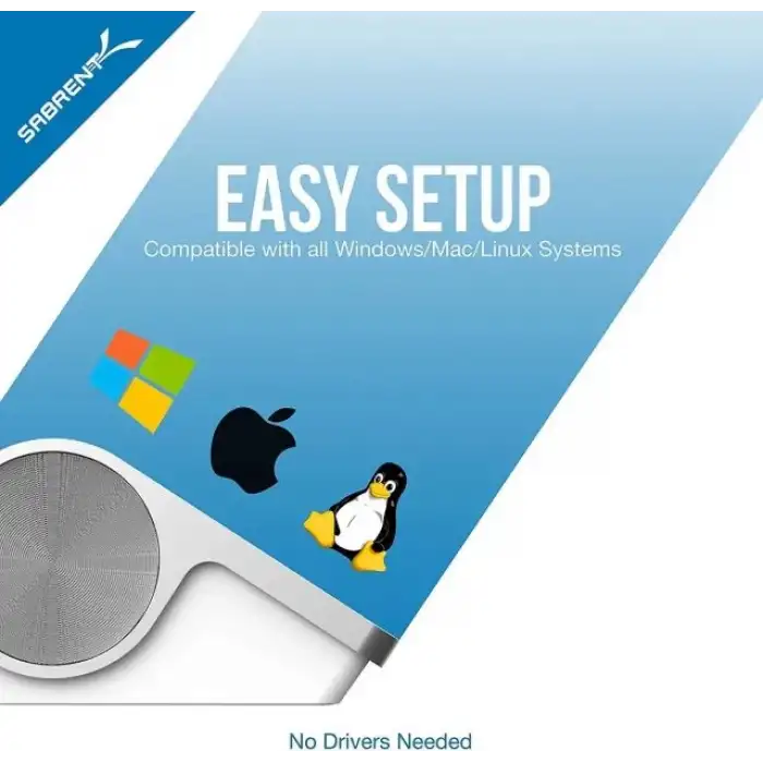 SABRENT 3 Bağlantı Noktalı Alüminyum USB 3.0 Hub ve Çoklu Kart Okuyucu (HB-MACR)