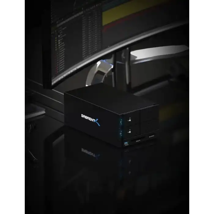 SABRENT CFast/SD Kart Okuyuculu  USB C Tipi Bağlantı İstasyonu