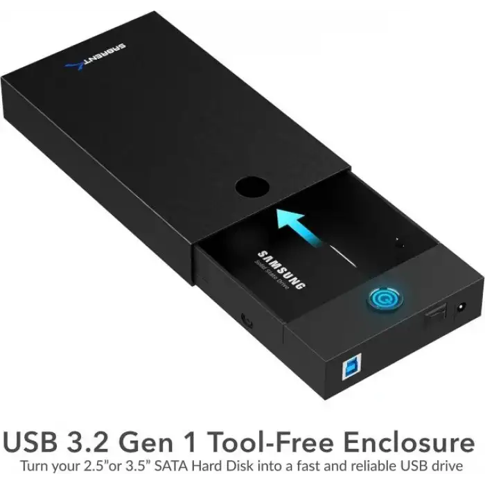 SABRENT USB 3.0 - SATA Harici Sabit Sürücü Lay-Flat Bağlantı İstasyonu