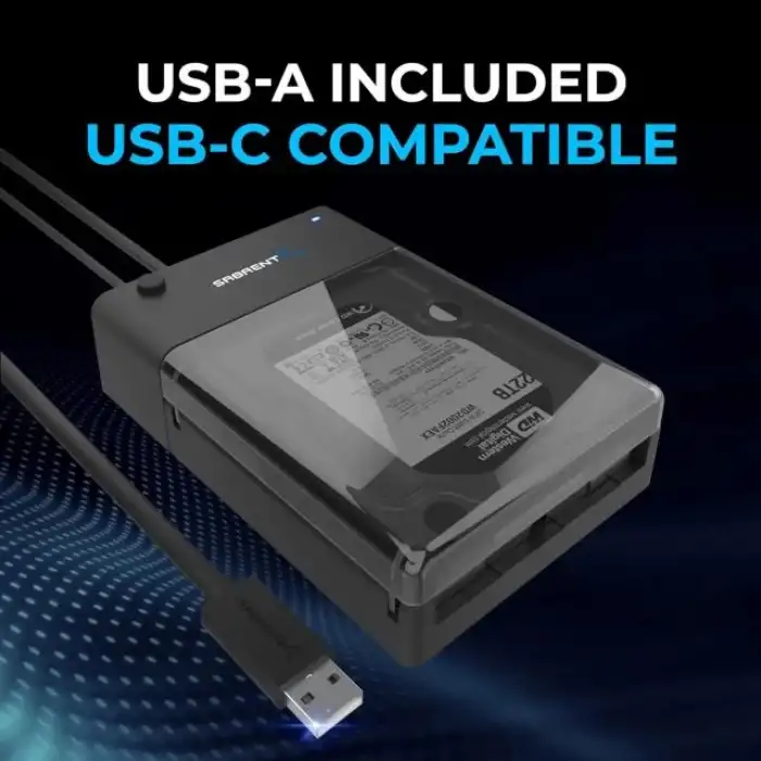 SABRENT USB 3.0 - SATA Harici Sabit Sürücü Lay-Flat Bağlantı İstasyonu