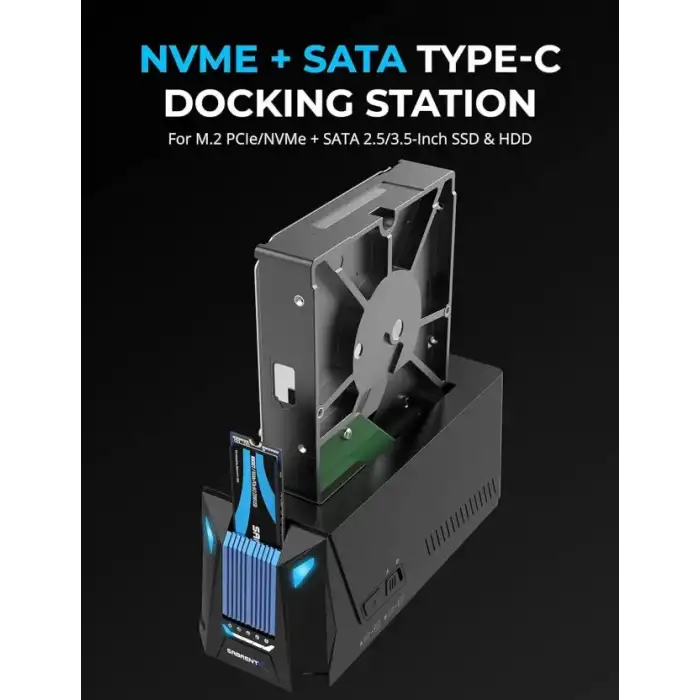 SABRENT USB Fanlı Sabit Sürücü/SSD Bağlantı İstasyonu (DS-4SSD)