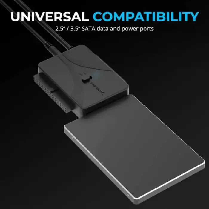 SABRENT USB SATA Harici Sabit Disk Soğutma Fanlı Lay Düz Yerleştirme İstasyonu