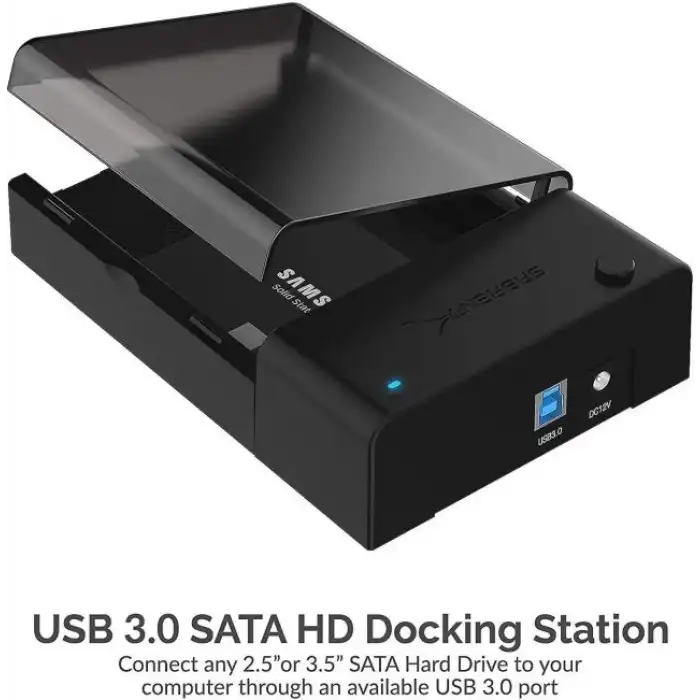SABRENT USB SATA Harici Sabit Disk Soğutma Fanlı Lay Düz Yerleştirme İstasyonu