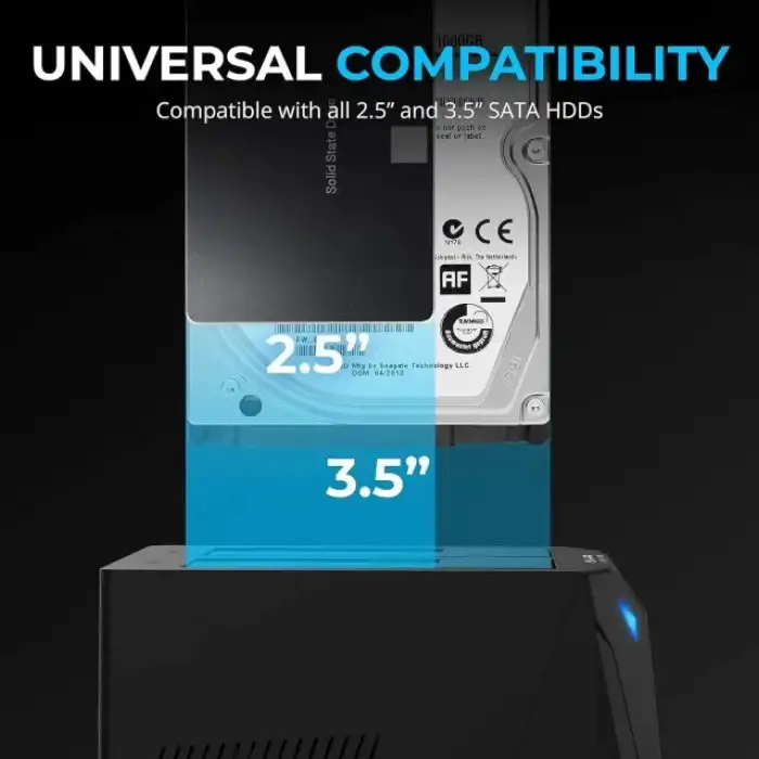 SABRENT USB SSD/Harici Sabit Disk Bağlantı İstasyonu (DS-U3B4)