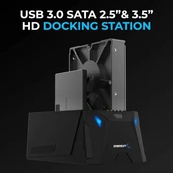 SABRENT USB SSD/Harici Sabit Disk Bağlantı İstasyonu (DS-U3B4)
