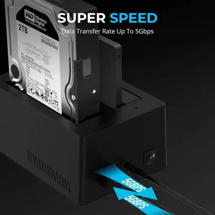 SABRENT USB SSD/Harici Sabit Disk Bağlantı İstasyonu (DS-U3B4)