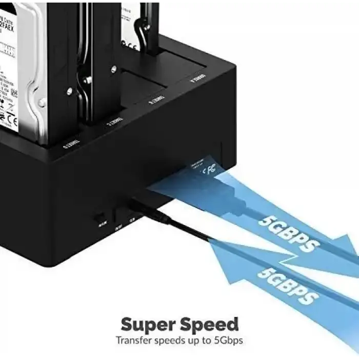 SABRENT USB SSD/Harici Sabit Disk Bağlantı İstasyonu (DS-U3B4)