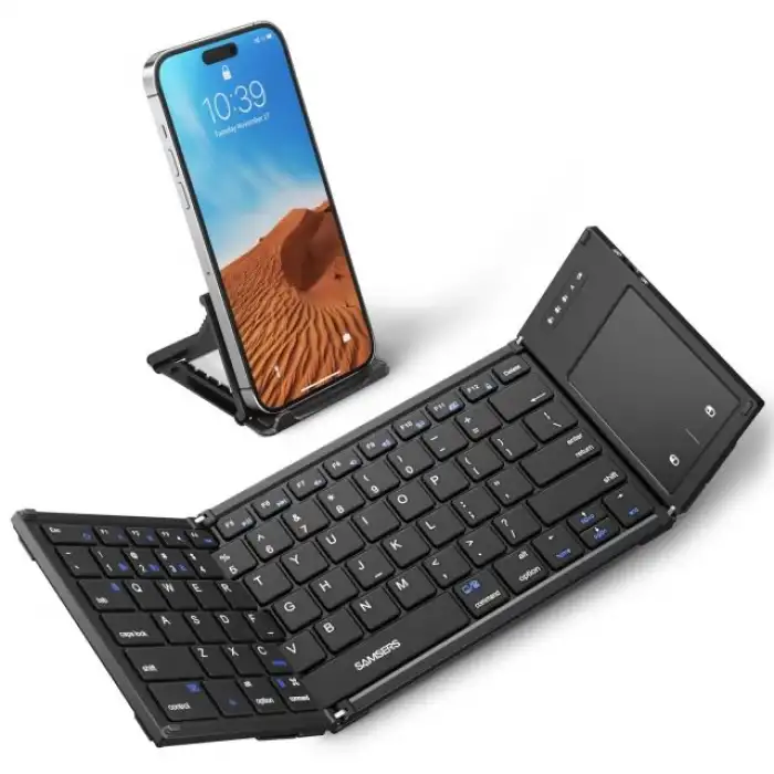 Samsers Dokunmatik Yüzeyli Katlanabilir Bluetooth Klavye