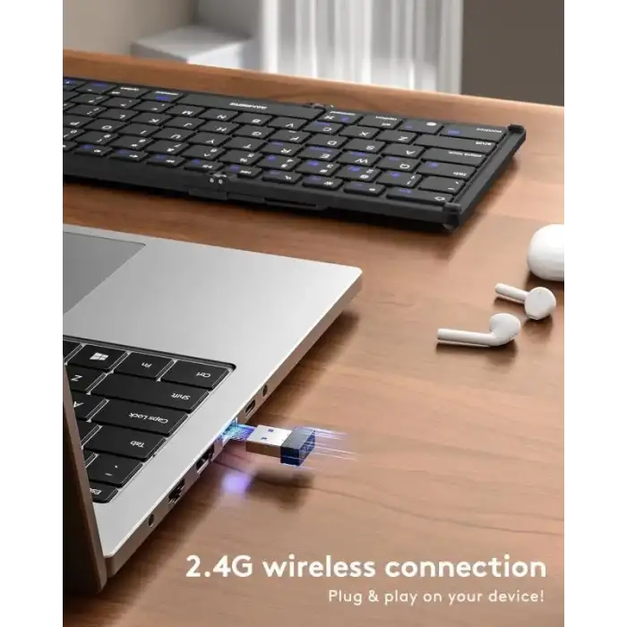 Samsers Dokunmatik Yüzeyli Katlanabilir Bluetooth Klavye