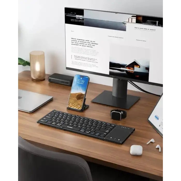 Samsers Dokunmatik Yüzeyli Katlanabilir Bluetooth Klavye