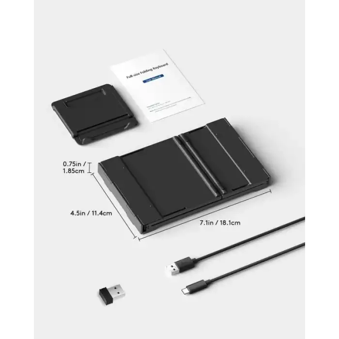 Samsers Dokunmatik Yüzeyli Katlanabilir Bluetooth Klavye