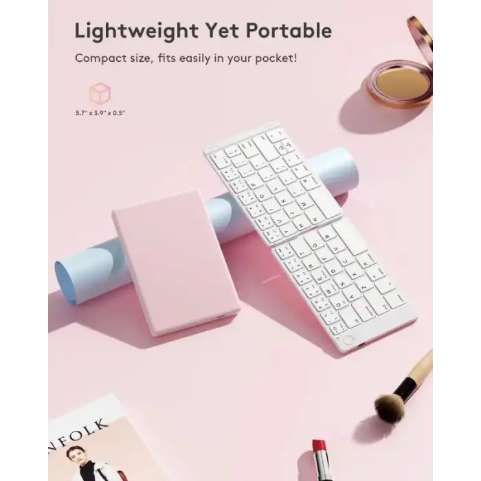 Samsers Katlanabilir Bluetooth Klavye (Stand Tutuculu)