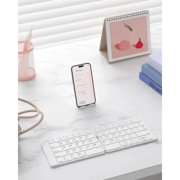 Samsers Katlanabilir Bluetooth Klavye (Stand Tutuculu)