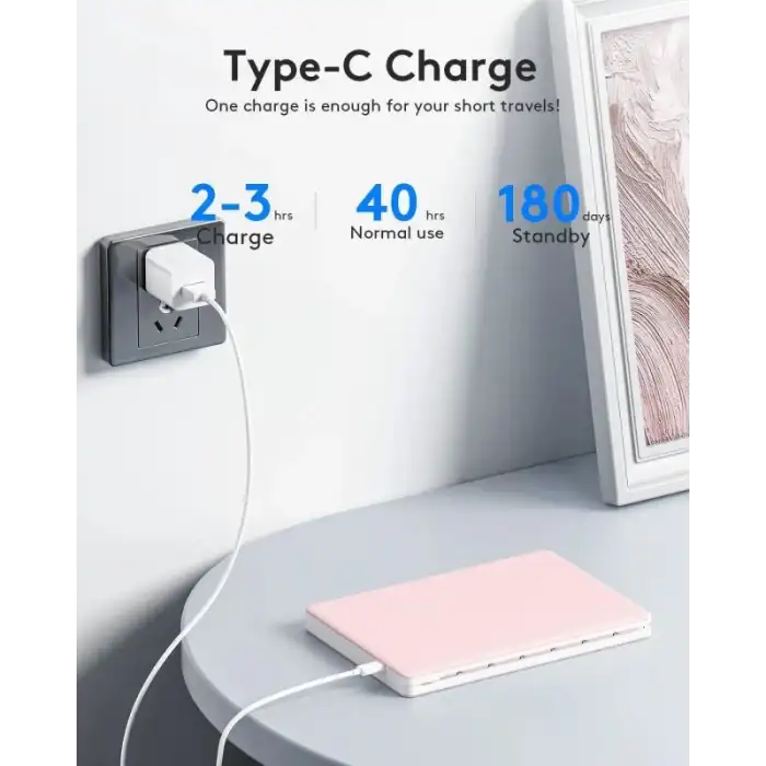 Samsers Katlanabilir Bluetooth Klavye (Stand Tutuculu)