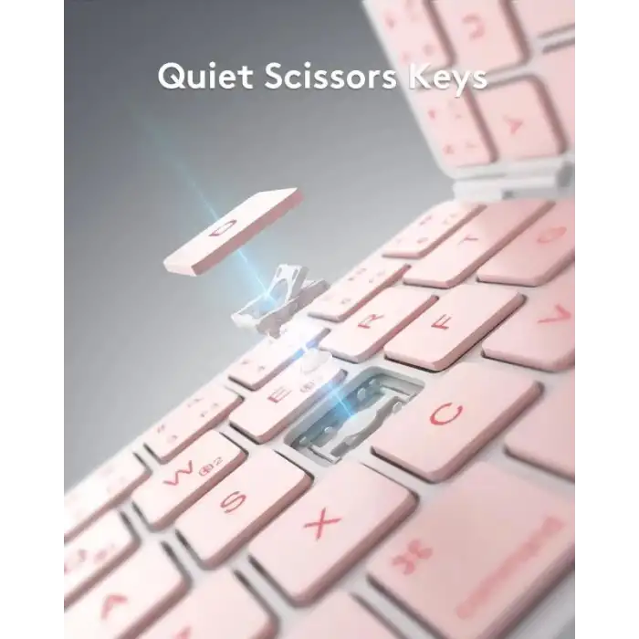 Samsers Katlanabilir Bluetooth Klavye (Stand Tutuculu)