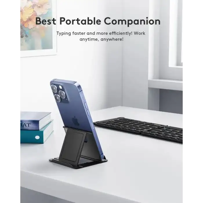 Samsers Katlanabilir Bluetooth Klavye (Stand Tutuculu)