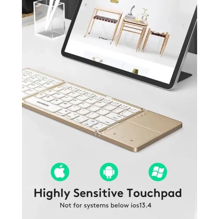 Samsers Touchpadli Katlanabilir Bluetooth Klavye